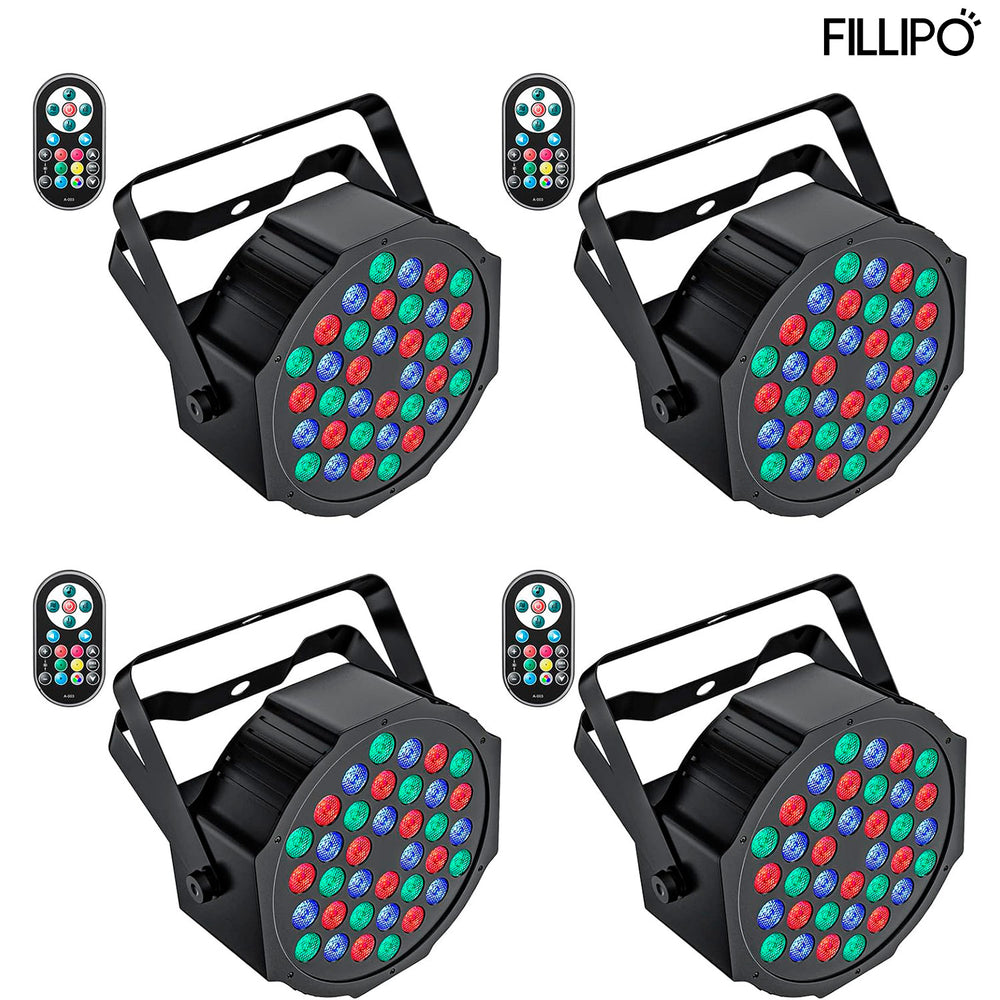 Fillipo Stage Lights, 36 RGB LED Par Lights