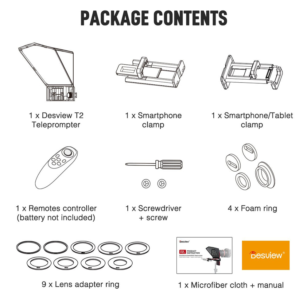 Desview T2 Teleprompter