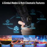 Zhiyun CRANE 2S  Stabilizer for DSLR, Kit with Mini Dual Grip & Extra Batteries